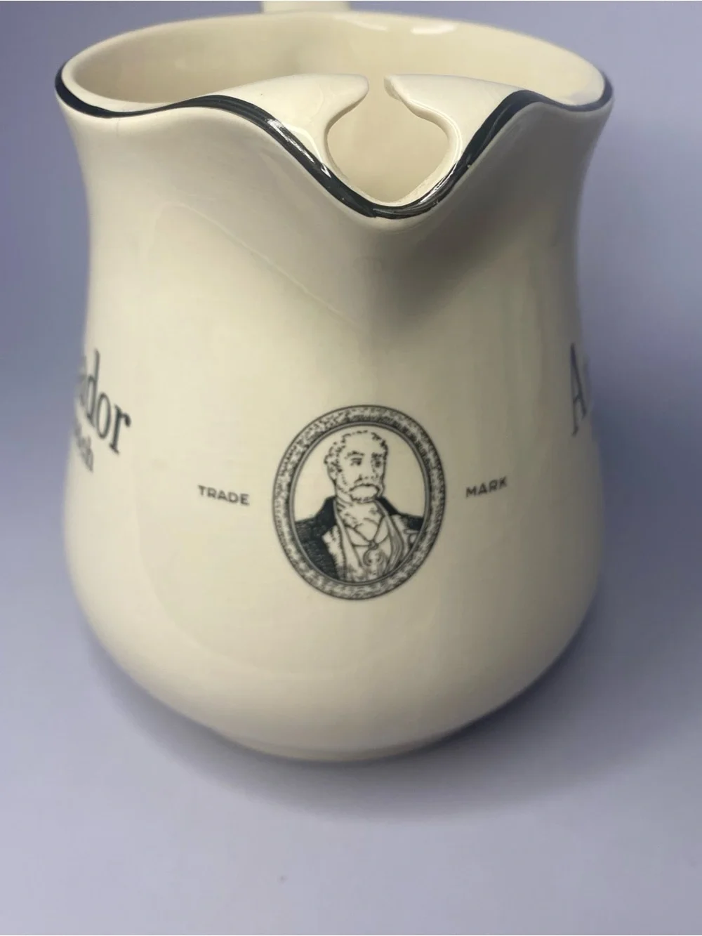 Vintage Ambassador Deluxe Scotch Whiskey Pub Jug Pitcher Made in England